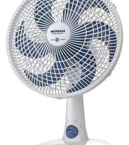 Ventilador de Mesa Mondial Super Power 30cm 60W Branco/Azul VSP-30-W Ventilador de Mesa Mondial Super Power 30cm 60W Branco/Azul VSP-30-W