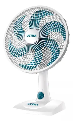 Ventilador de Mesa Mondial Ultra 30cm 6 Pás Branco/Azul 220V