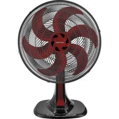 Ventilador de Mesa Ventisol Turbo 6 40cm Vermelho 220V