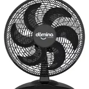 Ventilador de Mesa Domina 50cm 6 Pás Preto Ultra Silencioso 127V