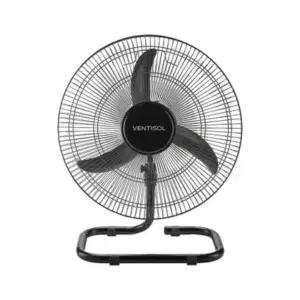 Ventilador de Mesa Ventisol New 50cm 130W Grade Metal Preto 127V