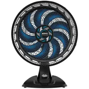 Ventilador de Mesa Arno X-Treme 9 40cm 9 Pás Preto/Azul Escuro VE90 2720017485