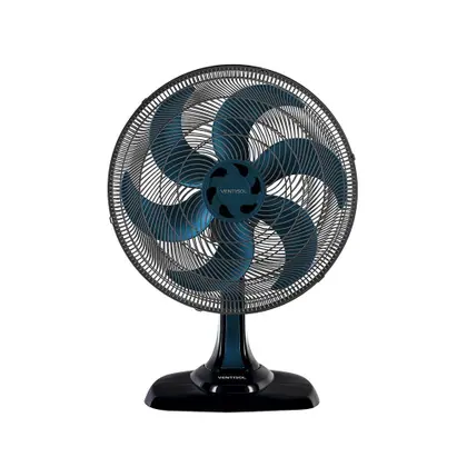 Ventilador de Mesa Ventisol Oscilante 50cm 6 Pás Azul 220V