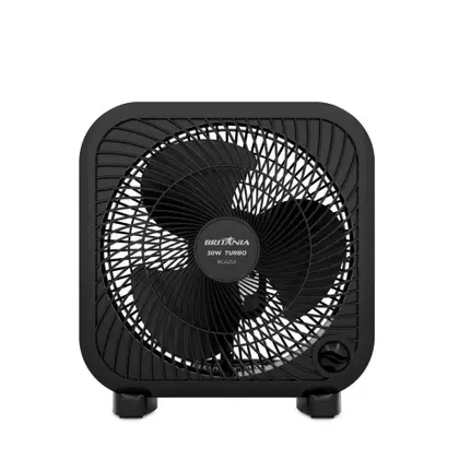 Ventilador de Mesa Britânia 30W Preto BCA25A