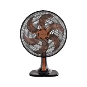 Ventilador de Mesa Ventisol Turbo Oscilante 40cm 6 Pás Bronze 127V