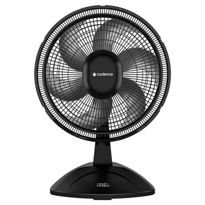 Ventilador de Mesa Cadence Refresh Turbo 40cm 6 Pás 127V VTR410