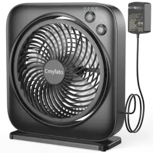 Ventilador de Mesa Cmyfato Portable Window com temporizadores Ventilador de Mesa Cmyfato Portable Window com temporizadores