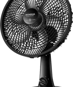 Ventilador 2 em 1 (Mesa e Parede) Mondial Super Power 30cm 6 Pás Preto VSP30B Ventilador 2 em 1 (Mesa e Parede) Mondial Super Power 30cm 6 Pás Preto VSP30B
