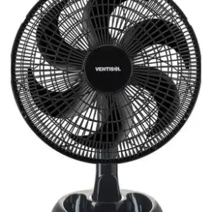 Ventilador de Mesa Ventisol Eco Turbo 30cm 6 Pás Preto 110V