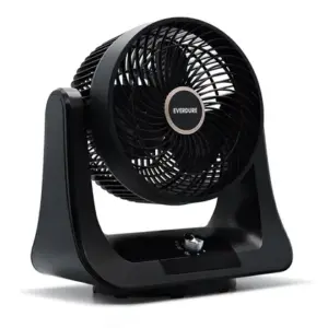 Ventilador de Mesa Everdure Oscilante 23cm Preto
