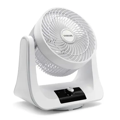 Ventilador de Mesa Everdure Oscilante 9″ Branco