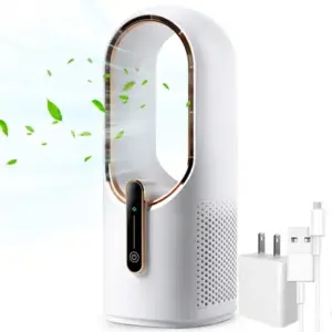 Ventilador de Mesa KONSIDEN Bladeless 30cm Touch Control