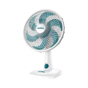 Ventilador de Mesa Mondial Ultra 30cm 6 Pás Branco/Azul V-30