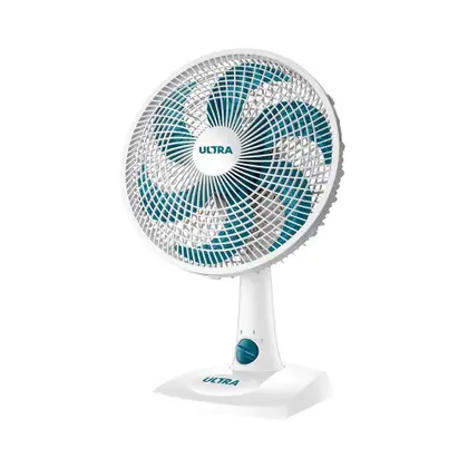 Ventilador de Mesa Mondial Ultra 30cm 6 Pás Branco/Azul V-30