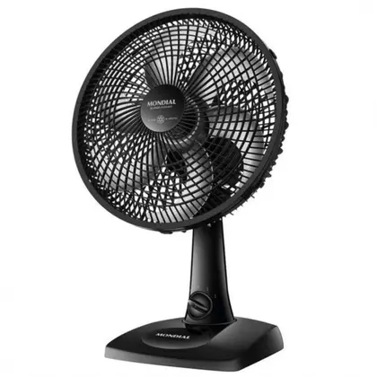 Ventilador de Mesa Mondial 30cm 6 Pás Preto 220V VSP-30-B