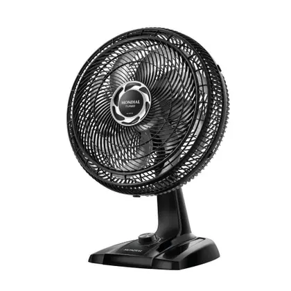 Ventilador de Mesa Mondial Turbo 40cm 8 Pás Preto 127V NVT-40-8P-B 3798-01