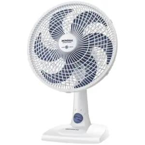Ventilador de Mesa Mondial Super Power 30cm 55W Branco 220V VSP-30-W Ventilador de Mesa Mondial Super Power 30cm 55W Branco 220V VSP-30-W