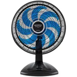 Ventilador de Mesa Mondial Super Turbo 40cm 8 Pás Preto/Azul VTX-40-Crystal Ventilador de Mesa Mondial Super Turbo 40cm 8 Pás Preto/Azul VTX-40-Crystal