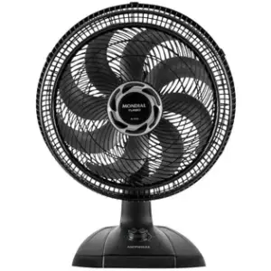 Ventilador de Mesa Mondial Turbo 40cm 8 Pás Preto/Prata NVT-40-8P-B Ventilador de Mesa Mondial Turbo 40cm 8 Pás Preto/Prata NVT-40-8P-B