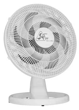 Ventilador de Mesa Venti-Delta Delta Free 40cm Plástico Branco Bivolt