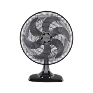 Ventilador de Mesa Ventisol Turbo Oscilante 50cm 6 Pás Preto