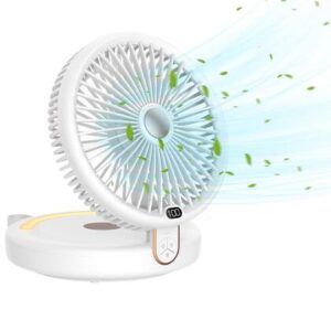 Ventilador de Mesa SLub Auto-Oscillating Vortex 4000mAh Branco