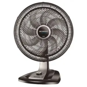 Ventilador de Mesa Mondial Turbo 40cm 140W Preto 220V VTX-40-8P Ventilador de Mesa Mondial Turbo 40cm 140W Preto 220V VTX-40-8P