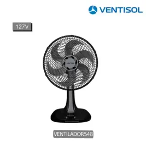 Ventilador de Mesa Ventisol Turbo 30cm 6 Pás 127V Ventilador de Mesa Ventisol Turbo 30cm 6 Pás 127V