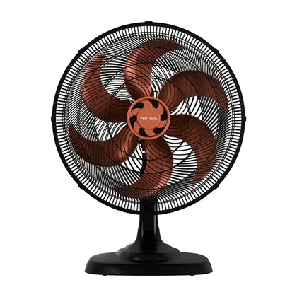 Ventilador de Mesa Ventisol Turbo 50cm 6 Pás Bronze