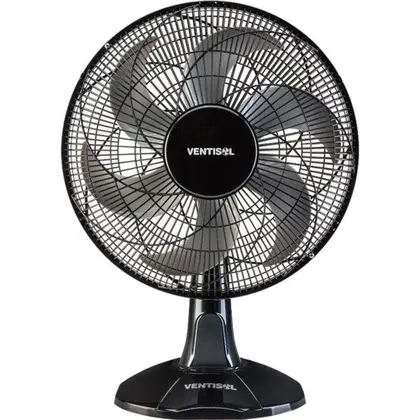 Ventilador de Mesa Ventisol Turbo 50cm Preto 127V