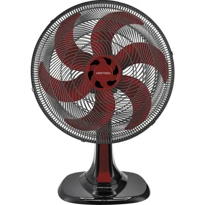 Ventilador de Mesa Ventisol Turbo 6 40cm Vermelho 220V F002