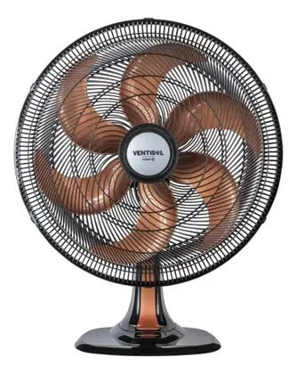 Ventilador de Mesa Ventisol Turbo 6 50cm Bronze 127V
