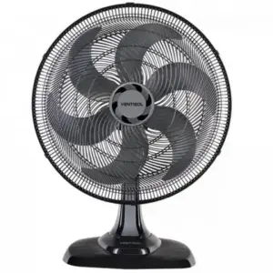Ventilador de Mesa Ventisol Turbo 6 50cm Preto 127V Ventilador de Mesa Ventisol Turbo 6 50cm Preto 127V