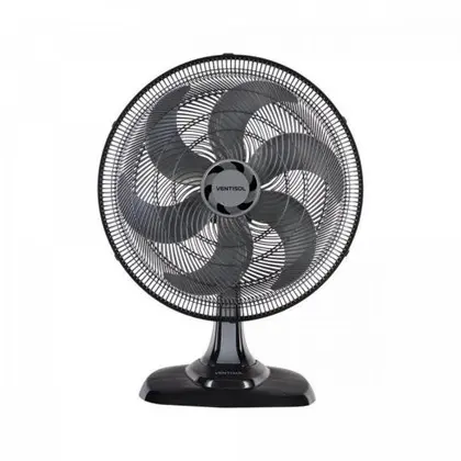 Ventilador de Mesa Ventisol Turbo 6 50cm Preto 220V F002
