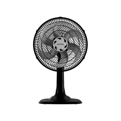 Ventilador de Mesa Ventisol Turbo 30cm 6 Pás Prata