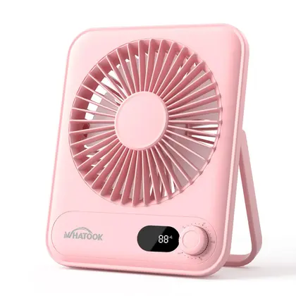Mini Ventilador de Mesa WHATOOK Small com Bateria 5000mAh