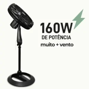 Ventilador de Coluna Britânia Maxx Force Tufão Turbo 160W BVT450 Ventilador de Coluna Britânia Maxx Force Tufão Turbo 160W BVT450