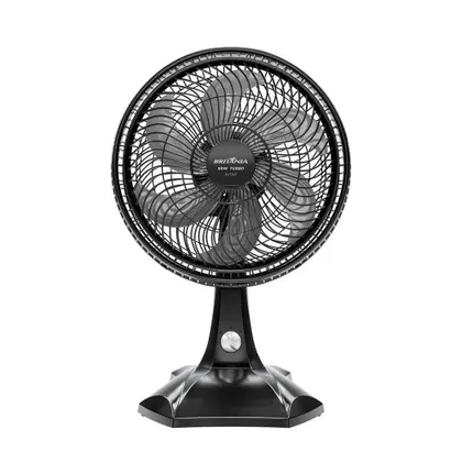 Ventilador de Mesa Britânia 30cm 60W Preto 220V BVT301