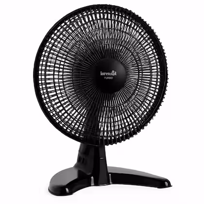 Ventilador de Mesa Loren Sid Turbo Wind 40cm 130W Preto 127V