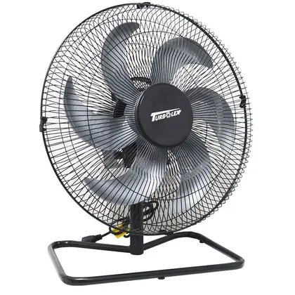 Ventilador de Mesa/Chão Vitalex Industrial Turbo 50cm 6 Pás 200W Preto Bivolt GF