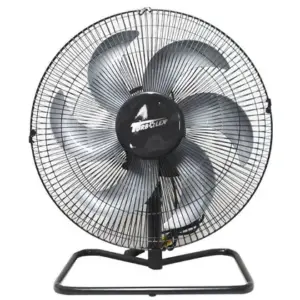 Ventilador de Mesa/Chão Vitalex Industrial Turbo 50cm 6 Pás 200W Preto Bivolt OM50FP
