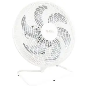 Ventilador de Mesa/Chão Vitalex Industrial Turbo 50cm 6 Pás 200W Plástico Branco Bivolt