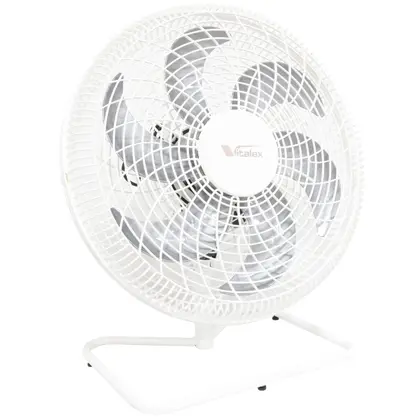 Ventilador de Mesa/Chão Vitalex Industrial Turbo 50cm 6 Pás 200W Plástico Branco Bivolt