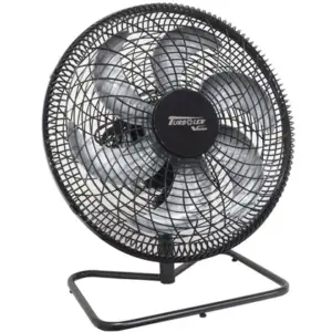 Ventilador de Mesa/Chão Vitalex Industrial Turbo 50cm 6 Pás 200W Plástico Preto Bivolt