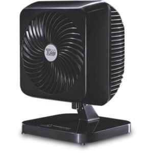 Ventilador de Mesa Venti-Delta Turbi Oscilante Preto 220V Ventilador de Mesa Venti-Delta Turbi Oscilante Preto 220V