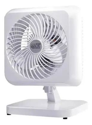 Ventilador de Mesa Ventidelta Turbi Max Oscilante 30cm Branco 127V