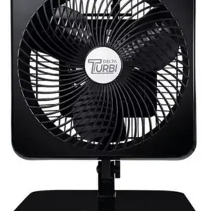 Ventilador de Mesa Ventidelta Turbi Max Oscilante 30cm Preto 127V