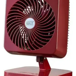 Ventilador de Mesa Ventidelta Turbi Max Oscilante 30cm Vermelho 127V
