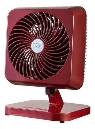 Ventilador de Mesa Ventidelta Turbi Max Oscilante 30cm Vermelho 127V