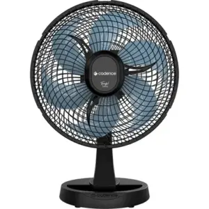 Ventilador de Mesa Cadence 6 Pás 50W Preto VTR310 Ventilador de Mesa Cadence 6 Pás 50W Preto VTR310